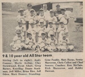 Little League 1985 Champs of Araby Tourney from The Brunswick Citizen, Vol 12, No 30, July 25, 1985 .jpg