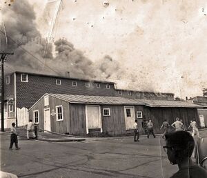 Fire - Fire at JP Karn's in the 1960s.jpg