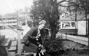 Martha (Mattie) Sigafoose VanOsdale on Maryland Avenue.jpg