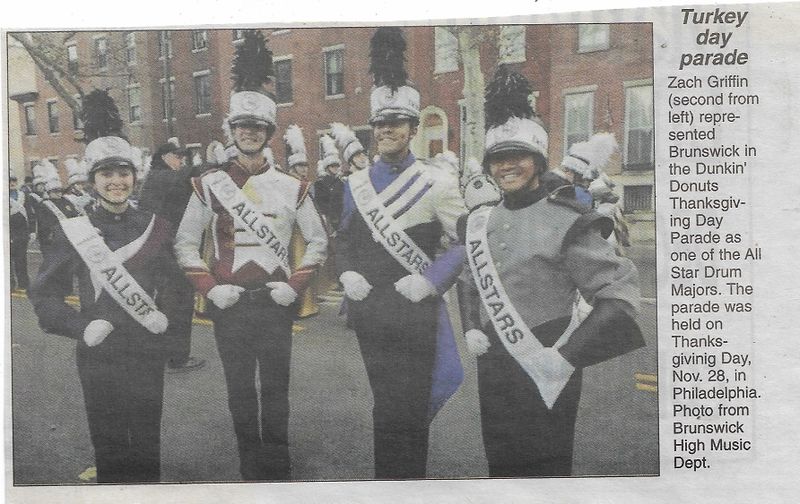 File:Band 2019 Zach Griffin at the Thanksgiving Day Parade from The Brunswick Citizen, December 12, 2019.jpg