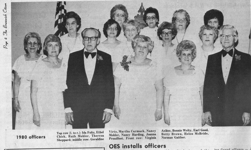 File:Eastern Star 1982, Chapter 97 Officers from The Brunswick Citizen, Vol 7, No 11, March 13, 1980.jpg