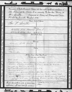 Lee Lewis Smith, Distinguished Citizen 1983 (2).jpg