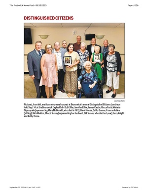 DISTINGUISHED CITIZENS, FrederickNewsPost, 2025.09.20.pdf
