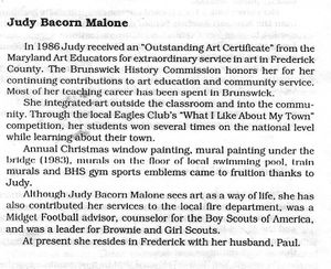 Judy Bacorn Malone, Distinguished Citizen 1993 (3).jpg