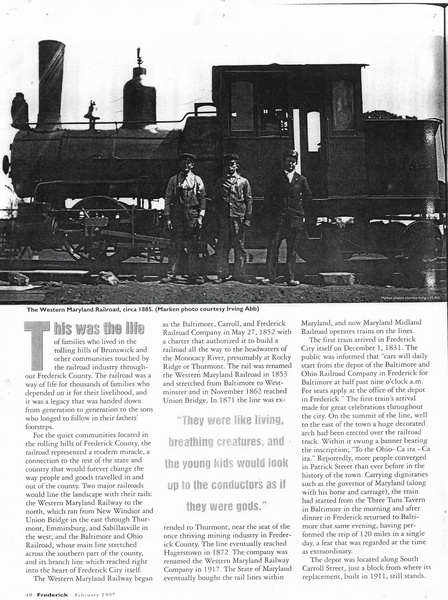 File:Working on the Railroad, Frederick Magazine, February 1997.pdf