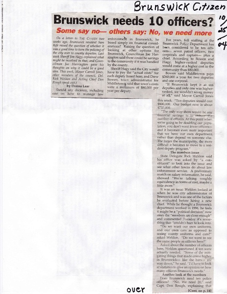 File:X Pd 2004 Brunswick needs 10 officers.pdf