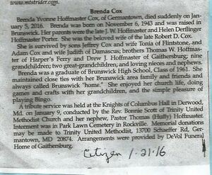 Brenda Yvonne Hoffmaster Cox Obituary January 5, 2016.jpg