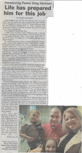 File:Pastor Greg Hartman of Bethany Lutheran Church From The Brunswick Citizen, Vol 46, No 25, June 27, 2019.pdf