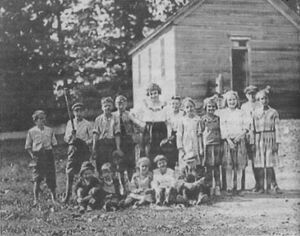 Schools - 1947 photo from the Gapland School.jpg