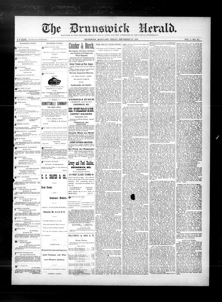 File:The Brunswick Herald Vol. 1 No. 30, September 25, 1891.pdf