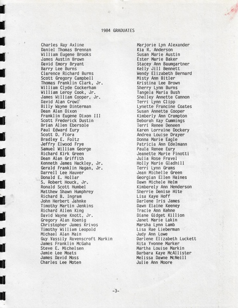 File:Class of 1984 Booklet.pdf