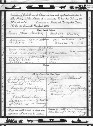 George Thomas Strother, Distinguished Citizen 1982 (2).jpg