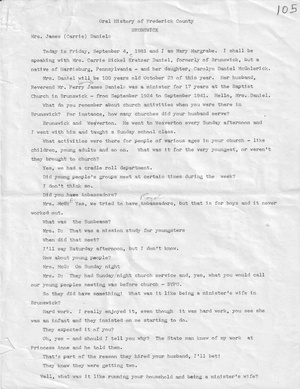 Mrs. James (Carrie) Daniels Interview September 4, 1981.pdf