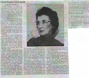 Duane Virts Smith, Brunswick Distinguished Citizen 1992.jpg