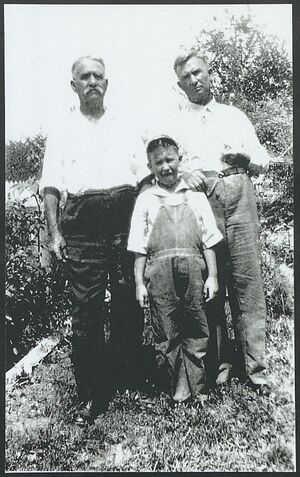 Erasmeas, Claude and Raz Carver c 1930.jpg