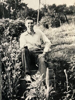 Leo Myers on the Eury farm after WW2.jpg