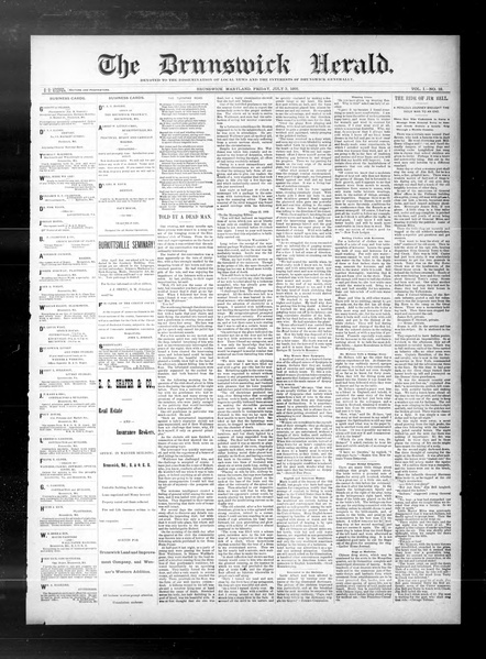 File:The Brunswick Herald Vol. 1 No. 18, July 3, 1891.pdf