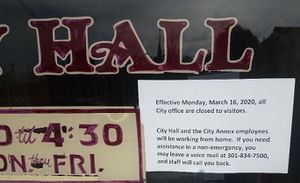 Pandemic 2020 City Hall is closed to visitors.jpg