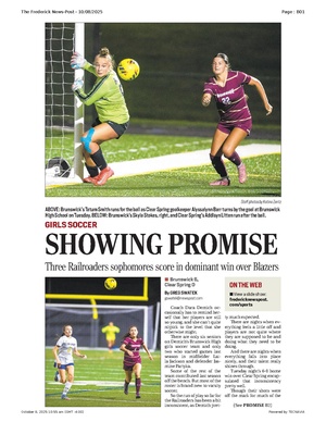 SHOWING PROMISE, FrederickNewsPost, 2025.10.08.pdf