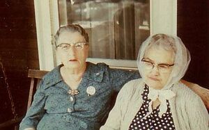 Diamond Jubilee 1965 - Ada Kirk and Elizabeth Coffman.jpg