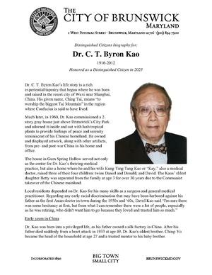 Dr. C. T. Byron Kao - Distinguished Citizen Bio.pdf