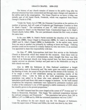 History of Grace Chapel 1890 to 1922 Page 1.jpg