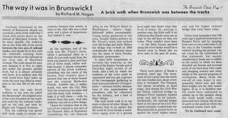 File:The Way it was in Brunswick by Richard M. Hogan Part 1 from The Brunswick Citizen, Vol 7, No 3, January 17, 1980 (1).jpg