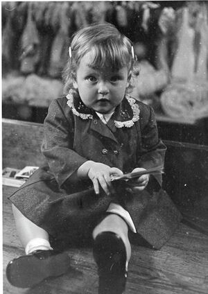 Unidentified - Little girl in this beautiful black & white shot.jpg