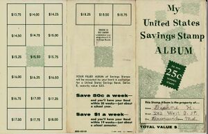 Savings Stamps at school in the 1960s.jpg