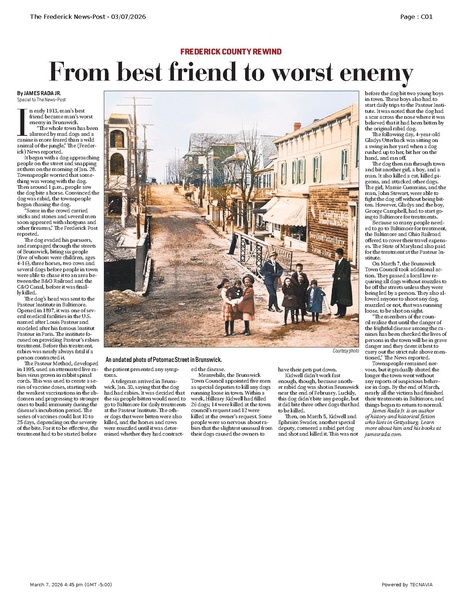 File:From best friend to worst enemyFrederickNewsPost, 2026.03.07.pdf