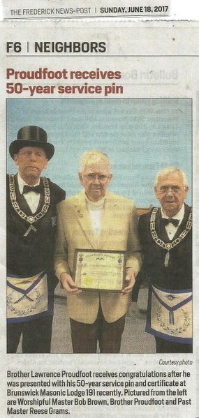 File:Masonic Lodge 2017 Bob Brown, Lawrence Proudfoot, Reese Grams from the Frederick News Post, 2017.jpg