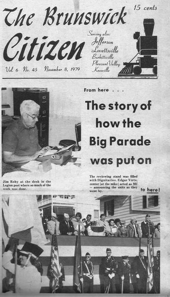 File:Veterans Day Parade 1979, Jim Roby, Edgar Virts from The Brunswick Citizen, Vol 6, No 45, November 8, 1979.jpg