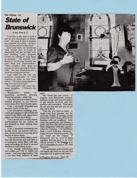 File:Mayor Karin Tome State of the City April 2, 2015 from The Brunwick Citizen (2).pdf