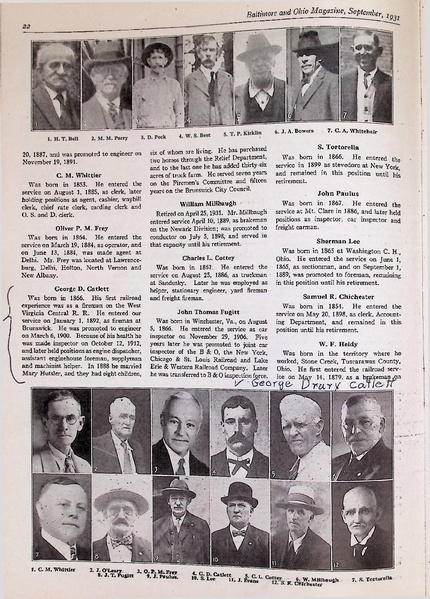 File:George D. Catlett retirement in Baltimore and Ohio Magazine September 1931.pdf