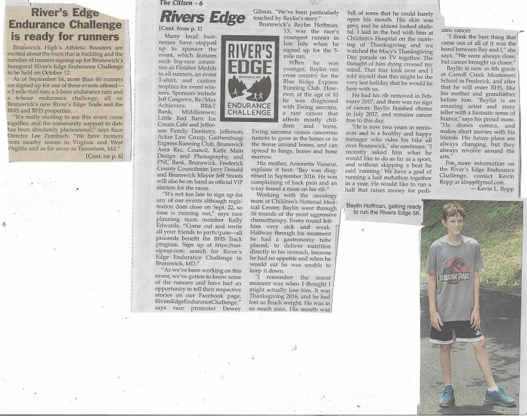 File:River's Edge Endurance Challenge 2019 Ready for Runners from The Brunswick Citizen, September 19, 2019.jpg
