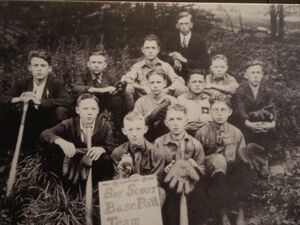 Boy Scout baseball team run by the Reverend Luther Martin.jpg