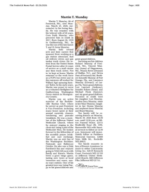 Martin T. Munday, FrederickNewsPost, 2026.03.26.pdf