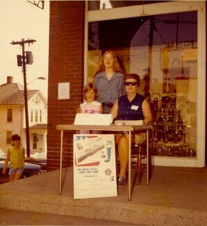 Theresa Wenner, Kathy Haley and Mary Howe Circa 1975.jpg