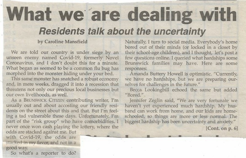 File:Pandemic 2020 Uncertainty from The Brunswick Citizen, March 26, 2020.pdf