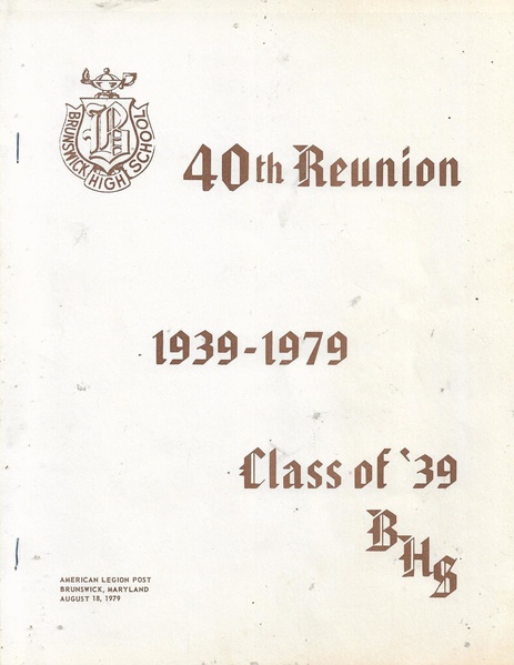 File:Class of 1939 Reunion 1979 Program, August 18,. 1979.pdf
