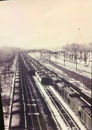 B&O Eastbound Yards with a light dusting of snow.jpg