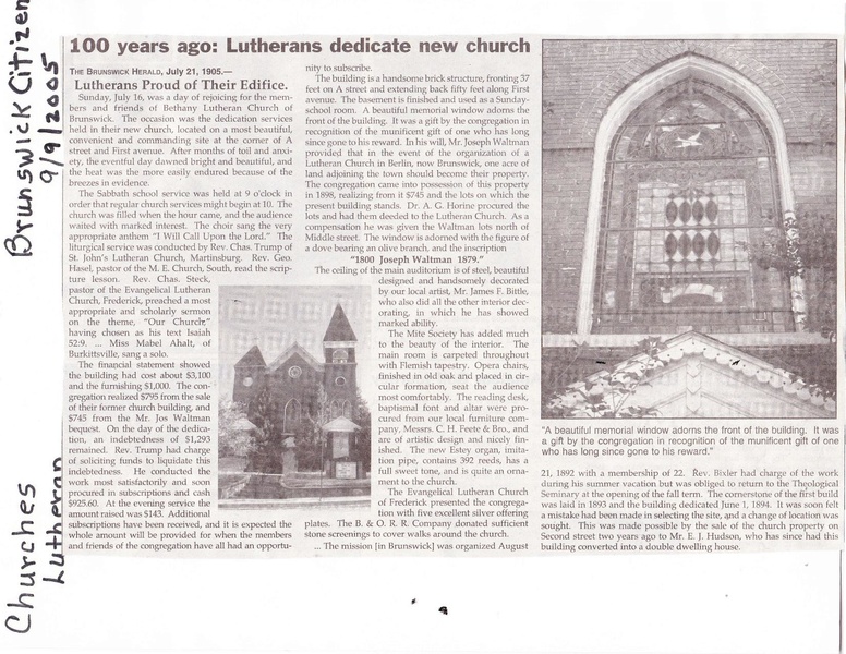 File:Bethany Lutheran, Church Dedication 1905, September 9, 2005.pdf