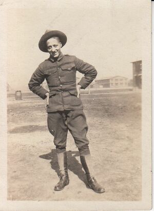 Albert Watkins Sigafoose during World War I..jpg